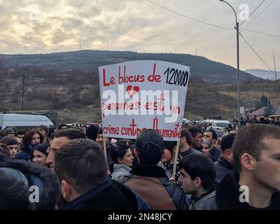 Marut Vanyan / le Pictorium - Artsakh le conseguenze del blocco azeri - 24/12/2022 - Armenia / Stepanakert - Artsakh le conseguenze di Foto Stock