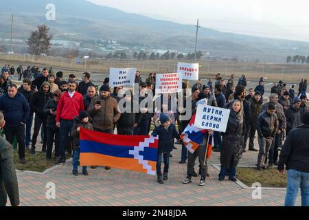 Marut Vanyan / le Pictorium - Artsakh le conseguenze del blocco azeri - 27/12/2022 - Armenia / Stepanakert - Artsakh le conseguenze di Foto Stock