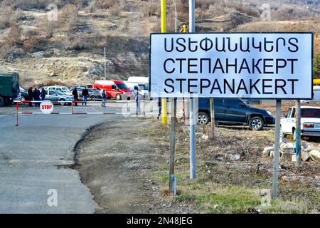 Marut Vanyan / le Pictorium - Artsakh le conseguenze del blocco azeri - 15/12/2022 - Armenia / Stepanakert - Artsakh le conseguenze di Foto Stock