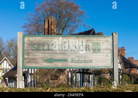 Selly Manor Museum è due case medievali Tudor museo a Bournville, Birmingham, Regno Unito Foto Stock