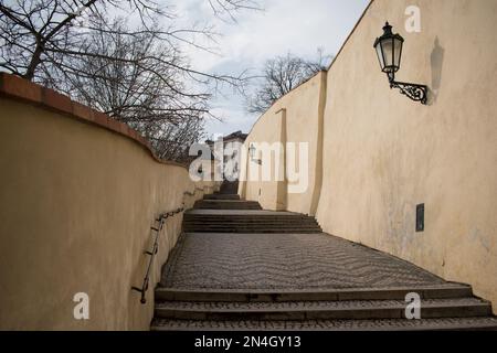 La città minore di Praga (Mala Strana) Foto Stock