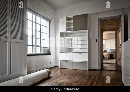 Moving Day, Empty NYC Apartment, USA, 2023 Foto Stock