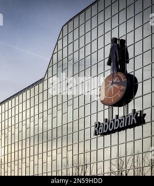 UTRECHT - esterno della sede di Rabobank a Utrecht. ANP RAMON VAN FLYMEN olanda fuori - belgio fuori Foto Stock