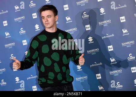 San Remo, Italia. 09th Feb, 2023. Sanremo, 73rd° Festival della canzone italiana. Foto : Will Credit: Independent Photo Agency/Alamy Live News Foto Stock