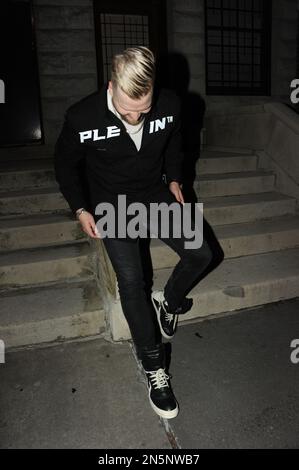 Bryan Griffin alla New York Fashion Week Febbraio 2023 Foto Stock