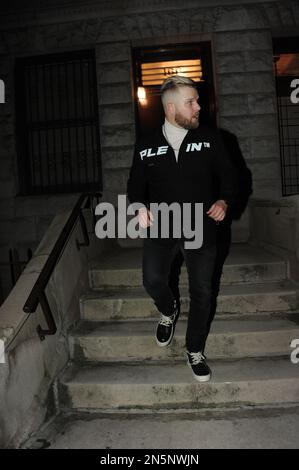 Bryan Griffin alla New York Fashion Week Febbraio 2023 Foto Stock