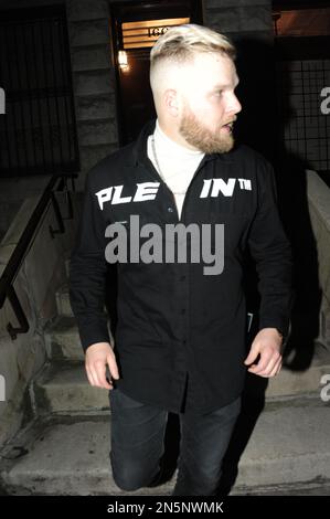 Bryan Griffin alla New York Fashion Week Febbraio 2023 Foto Stock