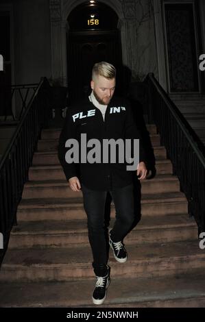 Bryan Griffin alla New York Fashion Week Febbraio 2023 Foto Stock