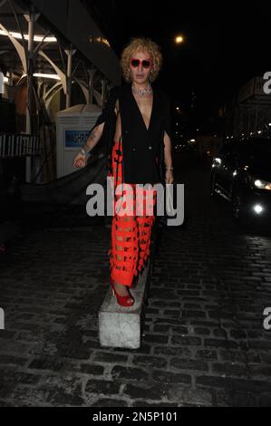 Elton Ilirjani all'apertura del negozio Cult Gaia, New York Fashion Week Febbraio 2023 Foto Stock