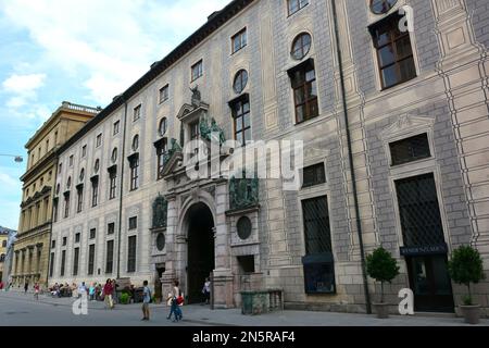 Münchner Residenz, residenza, ex palazzo reale, Monaco, München, Germania, Europa Foto Stock