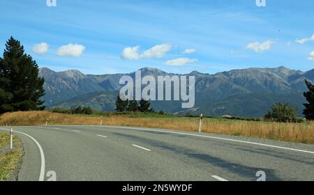 Lewis Pass - Nuova Zelanda Foto Stock