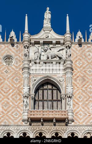 Palazzo Ducale, Piazza San Marco, Piazza San Marco, Venezia, Italia Foto Stock