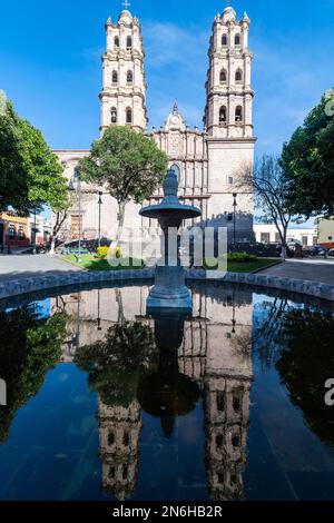 Parroquia de San Jose, sito dell'UNESCO Morelia, Michoacan, Messico Foto Stock