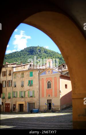 Sospel, vallee de la Bevera, Alpes Maritimes, 06, Cote d'Azur, Francia Foto Stock