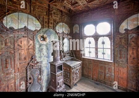 Museo Junkerhaus, Lemgo, Renania settentrionale-Vestfalia, Germania, Europa Foto Stock