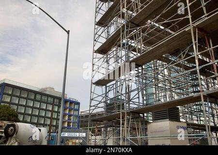 Alto edificio a Hollywood, California Foto Stock