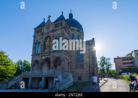 Saint-Avold (Sankt Avold, Sänt Avuur), chiesa Basilika Notre-Dame-de-Bon-Secours in Lorena (Lothringen), Mosella (Mosella), Francia Foto Stock