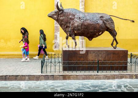 San Miguel de Allende Guanajuato Messico, Historico Centro storico zona Centro, Centro Culturale Ignacio Ramirez El Nigromante Instituto Nacional Foto Stock