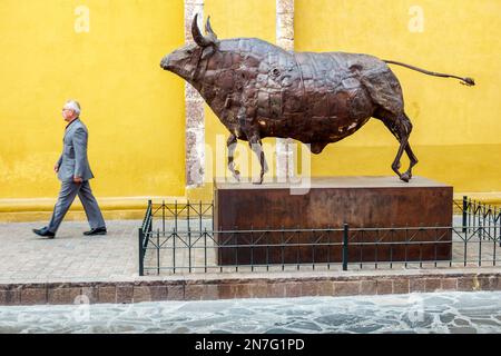 San Miguel de Allende Guanajuato Messico, Historico Centro storico zona Centro, Centro Culturale Ignacio Ramirez El Nigromante Instituto Nacional Foto Stock