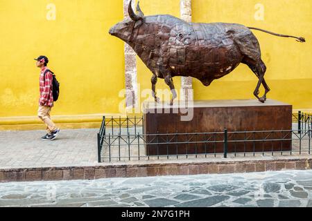 San Miguel de Allende Guanajuato Messico, Historico Centro storico zona Centro, Centro Culturale Ignacio Ramirez El Nigromante Instituto Nacional Foto Stock