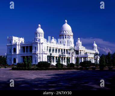 Lalit Mahal palazzo in Mysuru o Mysore, Karnataka, India, Asia. L'hotel d'élite del gruppo Ashok Foto Stock