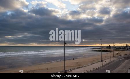 Vista di El Jadida, una grande città portuale sulla costa atlantica del Marocco, situato a 96 km a sud della città di Casablanca, nella provincia di El Jadida Foto Stock