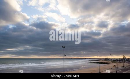 Vista di El Jadida, una grande città portuale sulla costa atlantica del Marocco, situato a 96 km a sud della città di Casablanca, nella provincia di El Jadida Foto Stock