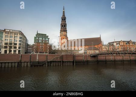 St Chiesa di Caterina - Amburgo, Germania Foto Stock