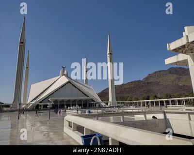 Moschea Faisal Islamabad. Pakistan 7th febbraio 2023. Foto Stock