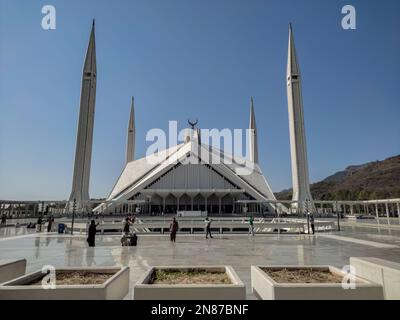 Moschea Faisal Islamabad. Pakistan 7th febbraio 2023. Foto Stock