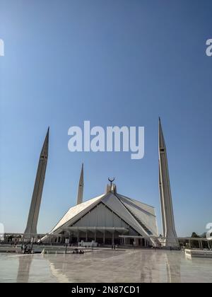 Moschea Faisal Islamabad. Pakistan 7th febbraio 2023. Foto Stock