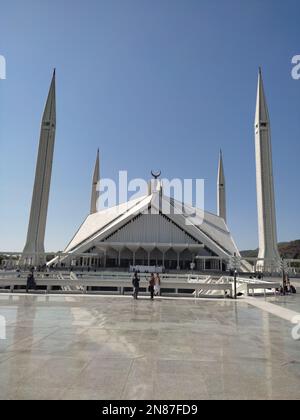 Moschea Faisal Islamabad. Pakistan 7th febbraio 2023. Foto Stock