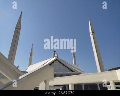 Moschea Faisal Islamabad. Pakistan 7th febbraio 2023. Foto Stock