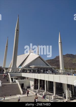 Moschea Faisal Islamabad. Pakistan 7th febbraio 2023. Foto Stock