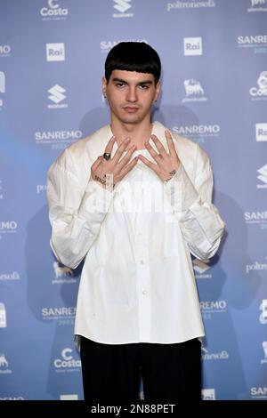 San Remo, Italia. 11th Feb, 2023. Sanremo, 73rd° Festival della canzone italiana. Foto : Sethu Credit: Independent Photo Agency/Alamy Live News Foto Stock