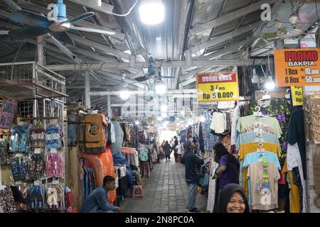 28 gennaio 2023. Attività intorno a Malioboro, Yogyakarta, Indonesia. Foto Stock