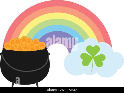 Immagine vettoriale o clipart delle lamelle del clover Illustrazione Vettoriale