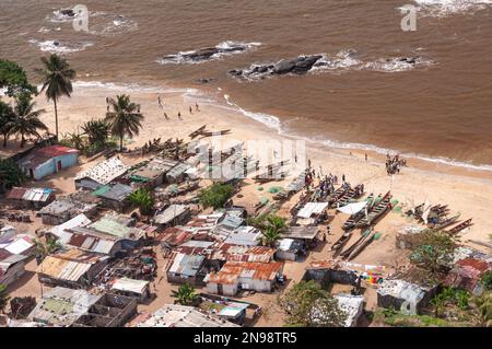 Monrovia Liberia 2010. Foto Stock