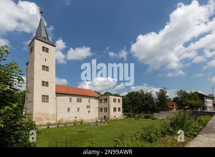 Hesse North Harz Castello Stazione timbro Castelli e palazzi Harzer Wandernadel Foto Stock