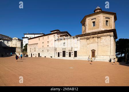 Spoleto Umbria Italia. Teatro Caio Melisso Foto Stock