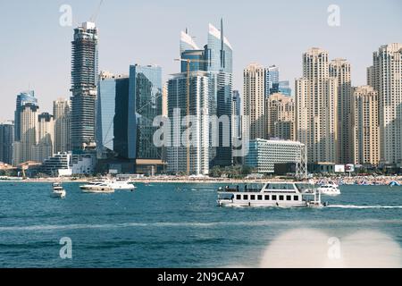 Spiaggia di Jumeirah in prima linea Foto Stock