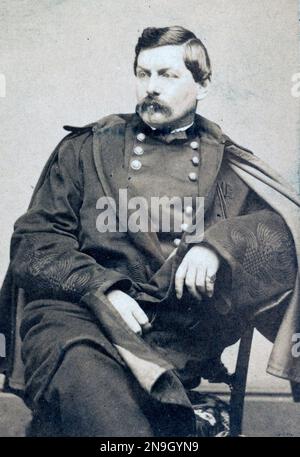 George Brinton McClellan (1826 – 1885) soldato americano, generale dell'Unione della Guerra civile Foto Stock