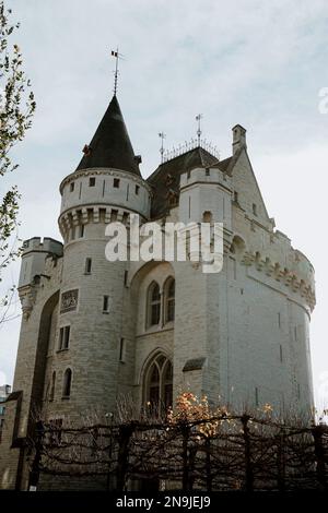 La porta Halle (Porte de Hal) nella città di Bruxelles Foto Stock