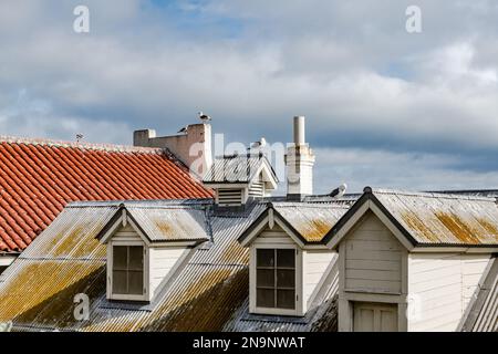 Alcatraz Prision a San Francisco (California, Stati Uniti) Foto Stock