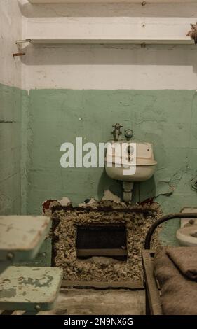 Alcatraz Prision a San Francisco (California, Stati Uniti) Foto Stock