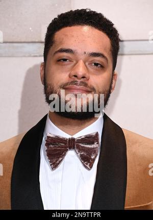 Londra, Regno Unito. 12th Feb, 2023. 12th febbraio 2023, Londra, Regno Unito. Rueben Joseph arriva al 2023° WhatÕs on Stage Awards, Prince Charles Theatre, Londra. Credit: Doug Peters/Alamy Live News Foto Stock