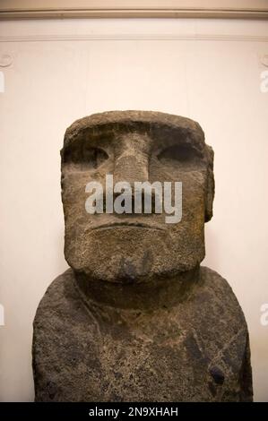 Statua all'interno dello Smithsonian Museum of Natural History; Washington, District of Columbia, Stati Uniti d'America Foto Stock