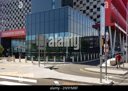 Coventry Railway Station, Regno Unito; Coventry, Inghilterra Foto Stock