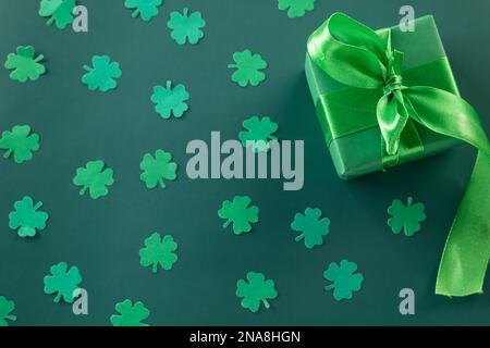 Happy St Patricks Day decorazione sfondo concetto Foto Stock