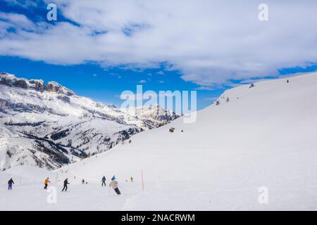 Dolomiti ,Italia, ItaliaVeneto Belluno Alto Agordino Arabba,Monti alti di Ornella Foto Stock